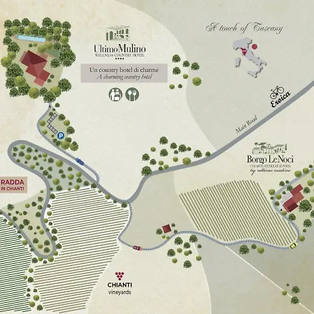Ultimo Mulino Wellness Country Gaiole in Chianti